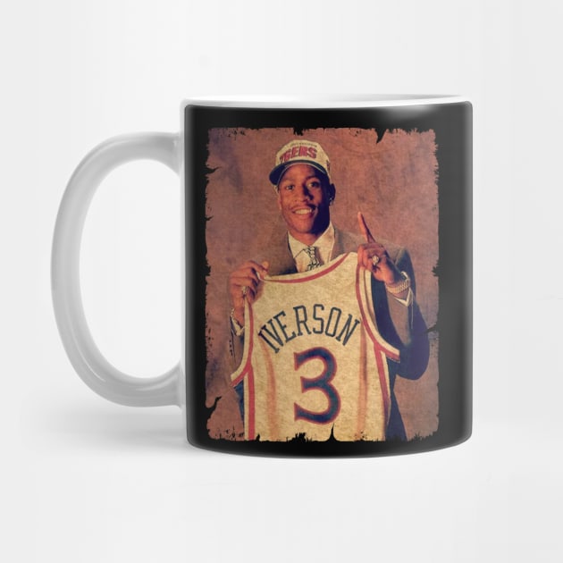 '96 draft!' Allen Iverson by Wendyshopart